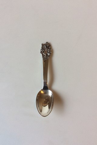 H.C. Andersen Fairy tale Child Spoon in Silver. The Emporer