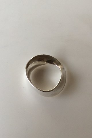 Georg Jensen Sterling Silver Ring Mobius