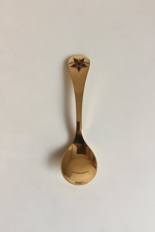 Georg Jensen Annual Spoon in gilded Sterling Silver 1984