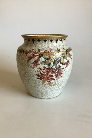 Dahl Jensen Unique Craquelé vase by Arth. Boesen No 110/455