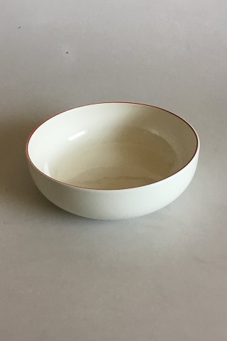 Royal Copenhagen Redtop/Redline Round Bowl No 3092