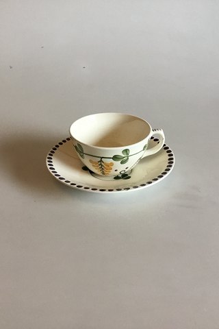 Aluminia Guldregn(Laburnum) Tea Cup and Saucer No 10/153