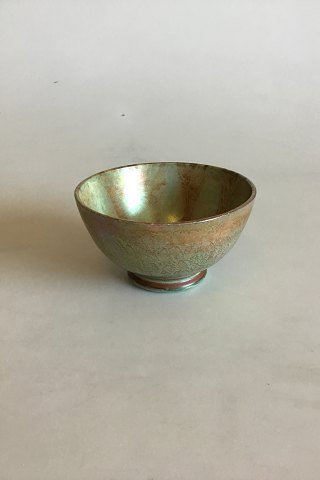 Gustavsberg Red/Green Lustre pottery Bowl