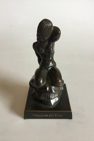 Bronze Figurine og "The Princess on the Pea"