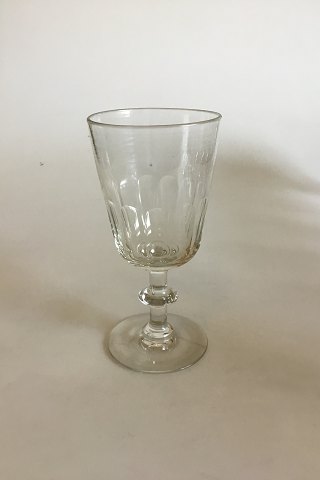 Holmegaard Danish glass Christian VIII Beer Glass