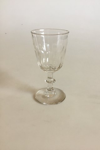 Holmegaard Danish glass Christian VIII Wine Glass