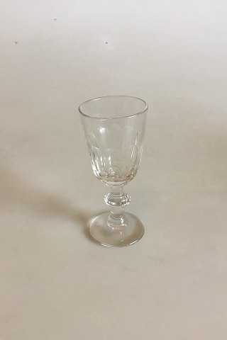 Holmegaard Danish glass Christian VIII Schnapps Glass
