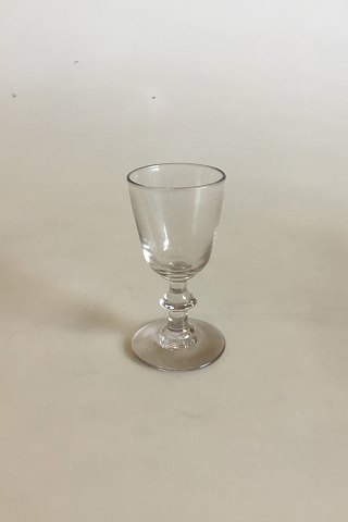 Holmegaard Danish glass Berlinois Schnapps Glass