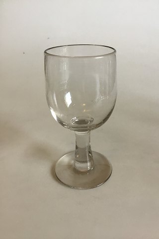 Holmegaard Danish glass Balloon glass Wineglass. From 1910-1920