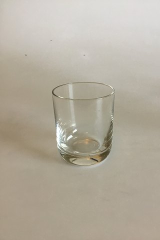 Holmegaard Cylinder-shaped Whiskey Glass Grinded. From the beginning of the 20th 
century