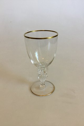 Lyngby Glassworks Seagull White Wine Glass without engraving