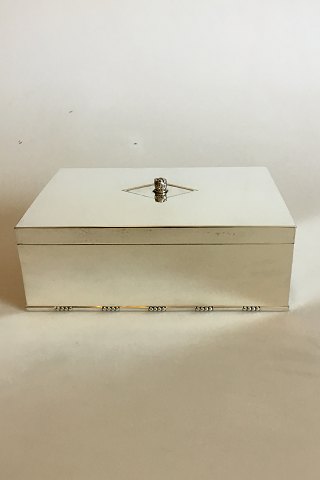 Georg Jensen Sterling Silver Cigar Box / Humidor No 329B