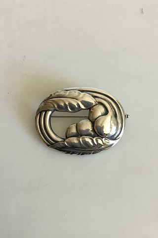 Georg Jensen 830 S Brooch No 18