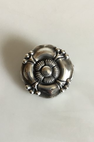 Georg Jensen Sterling Silver Brooch No 186