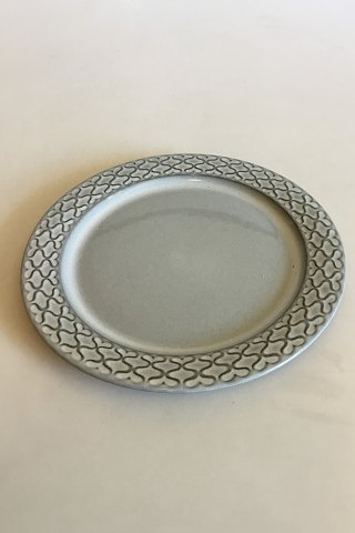 Bing and Grondahl/Kronjyden Grey Cordial Lunch Plate No. 326