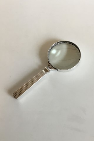 Georg Jensen Sterling Silver Bernadotte Magnifying Glass No 278