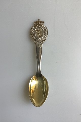 Anton Michelsen Commemorative Spoon in gilded Sterling Silver from 1933.