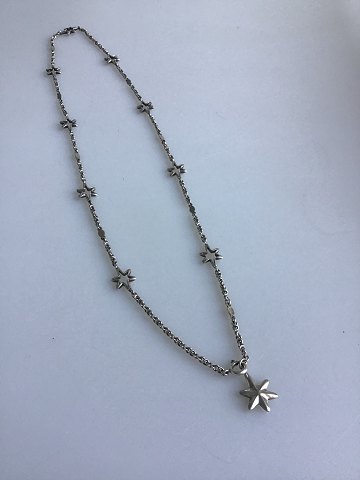 Georg Jensen Sterling Silver Star-necklace