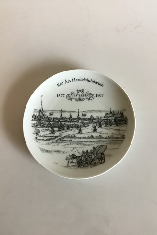 Bing & Grondahl Plate 400 Years Commercial Jubilee