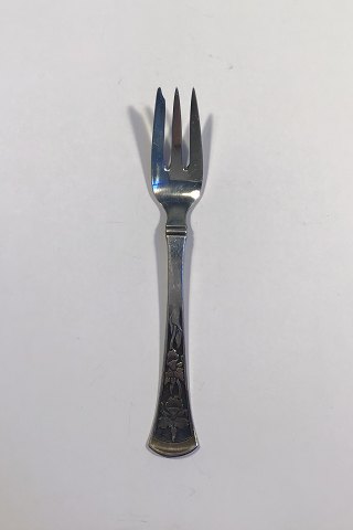 Orkide/Orchid Silver Cake Fork Horsens Silversmithy