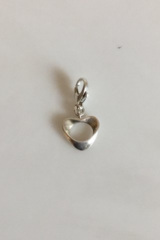 Georg Jensen Sterling Silver Charm "Hearts of Georg Jensen"