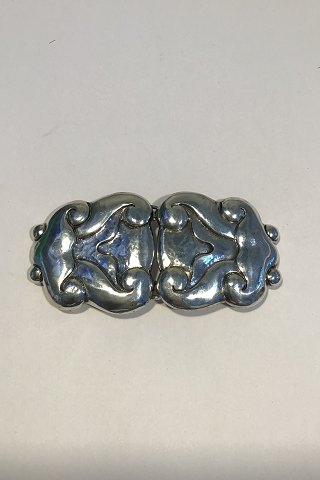 Bindesboll Belt Buckle in Silver from Holger Kyster