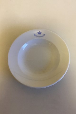 Royal Copenhagen Deep Plate with logo from "Fængselsvæsenet" (Danish 
Penitentiary/Prison System)