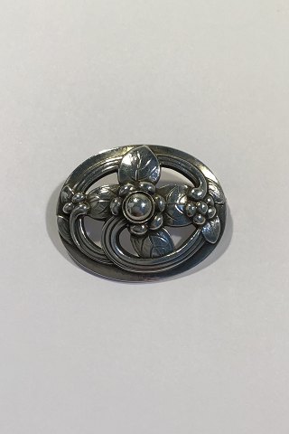 Georg Jensen Sterling Silver Brooch No 138