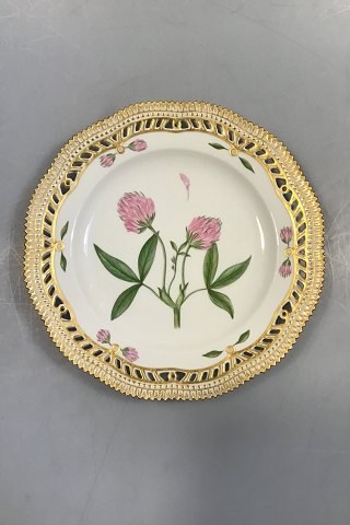 Royal Copenhagen Flora Danica Luncheon Plate No 20/3554 with Pierced Border