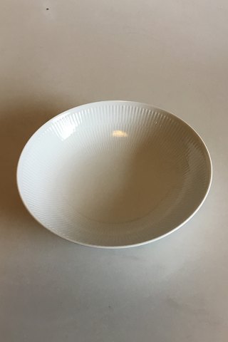 Royal Copenhagen White Fluted Bowl No 577