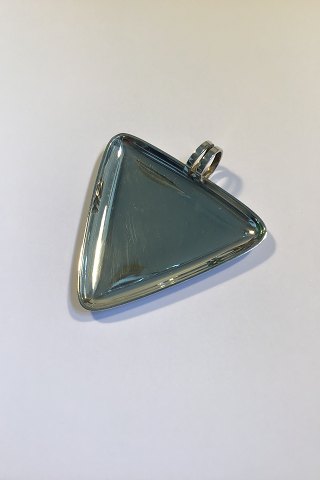 Hans Hansen Sterling Silver Triangular Dish