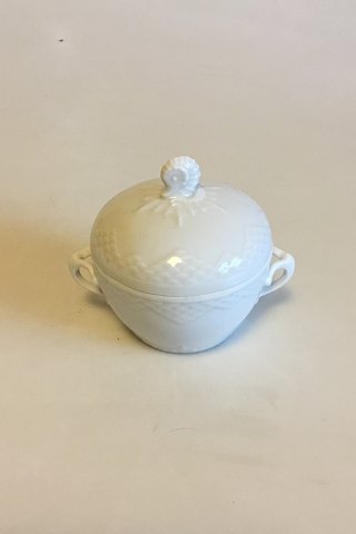 Bing & Grondahl Elegance, White Sugar Bowl Bo 593