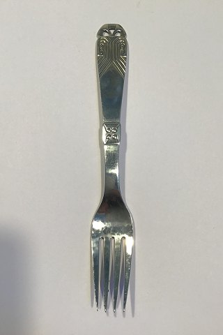 Georg Jensen Silver No.18 Silver Dinner Fork No 5