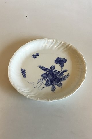 Royal Copenhagen Blue Flower Curved Round Cake Dish No 1691