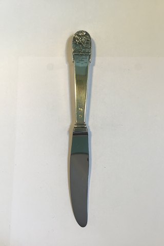 H.C. Andersen Fairytale Child Knife in Silver. The Shepherdess and The Chimney 
Sweep.