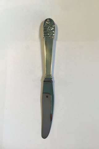 H.C. Andersen Fairy tale Child Knife in Silver. The Princess and the Pea.