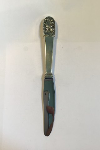 H.C. Andersen Fairy tale Child Knife in Silver. Clumsy Hans.