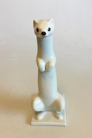 Porsgrund, Norway Figurine of standing Mink No 65