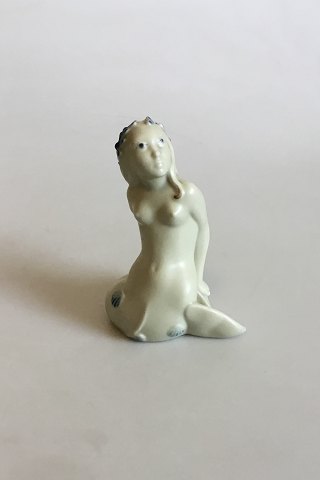 Royal Copenhagen Non-gloss Porcelain Figurine of The Little Mermaid No 212/266