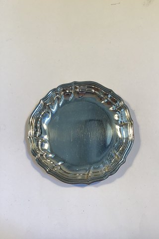 Henrik Fogh Silver Glas Tray/Coaster Diam 8 cm