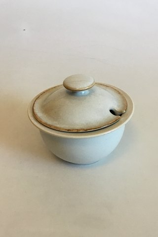 Bing & Grøndahl Glazed Stoneware "Coppelia" Sugar/Jam Bowl with Lid No 302