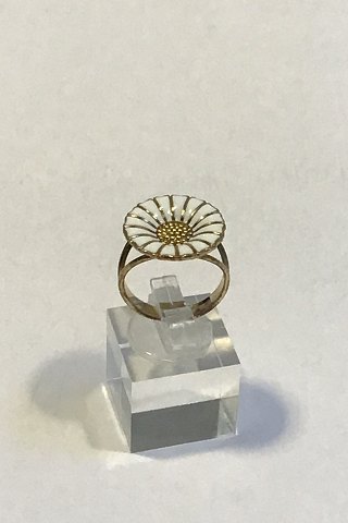 Georg Jensen Gilded Sterling Silver "Daisy" Ring