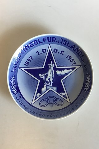 Bing & Grondahl Commemorative Plate from 1957 BG-CM73