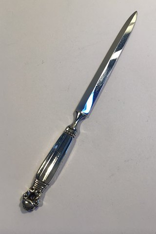 Georg Jensen Sterling Silver Acorn Letter Opener