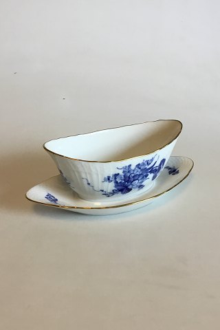 Royal Copenhagen Blue Flower with Gold Sauce Boat No 1651