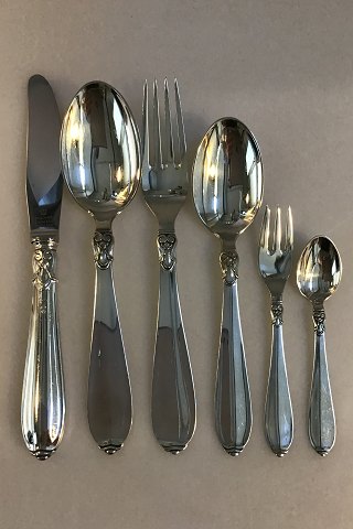 Toxværd/Langlye Silver "Øresund" Set for 12 people(72 pcs)