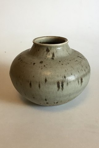 Bing & Grondahl Stoneware Vase by Valdemar Pedersen