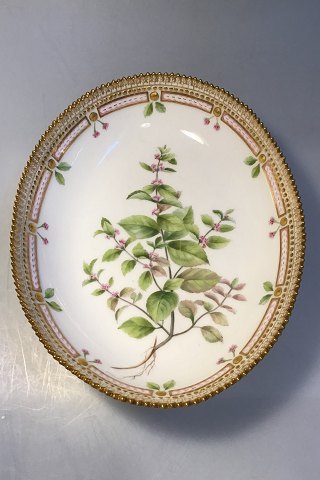 Royal Copenhagen Flora Danica Oval Dish No 3506