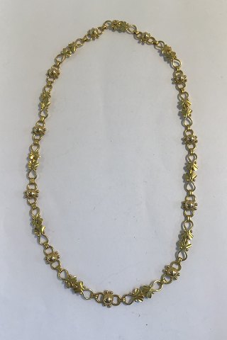 Georg Jensen 18K Gold Necklace No 58