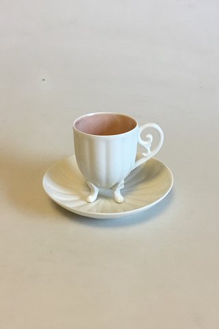 Bing & Grondahl Art Nouveau Mocha cup with saucer